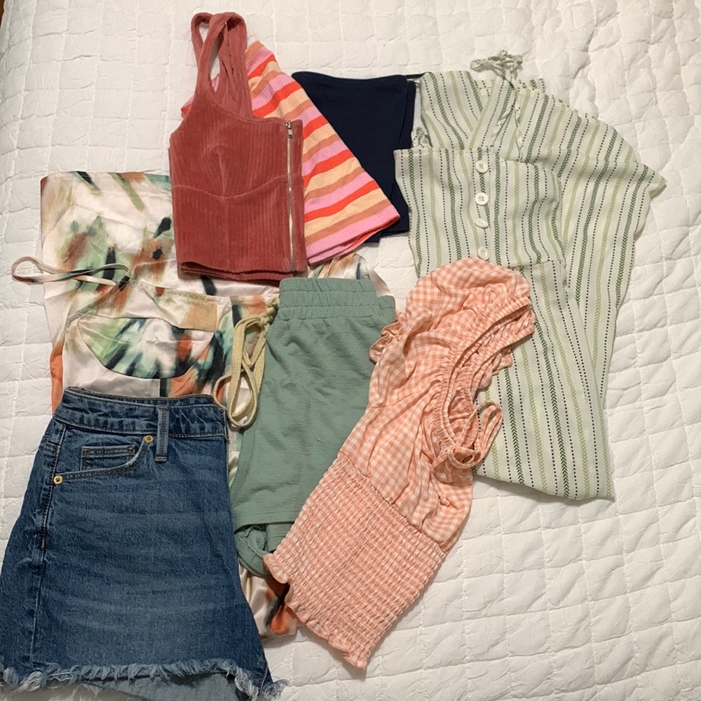 Summer Wardrobe Bundle ! 9 Pieces